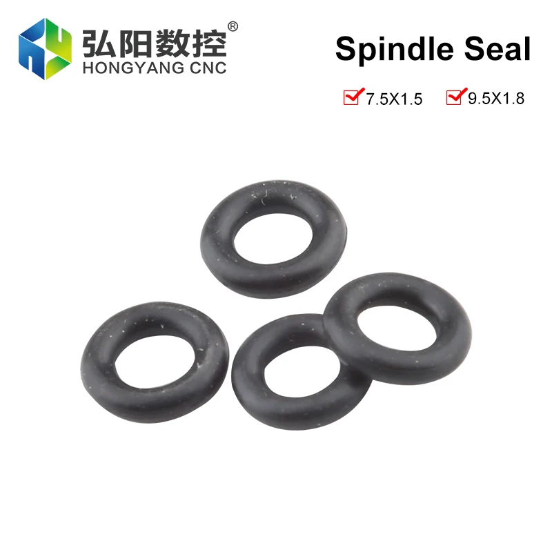 10pcs O-Ring Sleeve Sealing Ring O-Ring Rubber Ring Various Models Of CNC Milling Machine Spindle Motor Waterproof Gasket