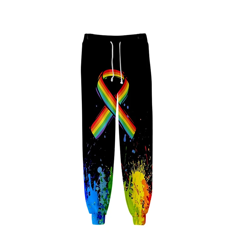 LGBT Rainbow Lesbians Gays Costume Print 3d Jogger Harem Pant Casual Men Women Long Loose Trousers Fitness Pants Sweatpants 4XL