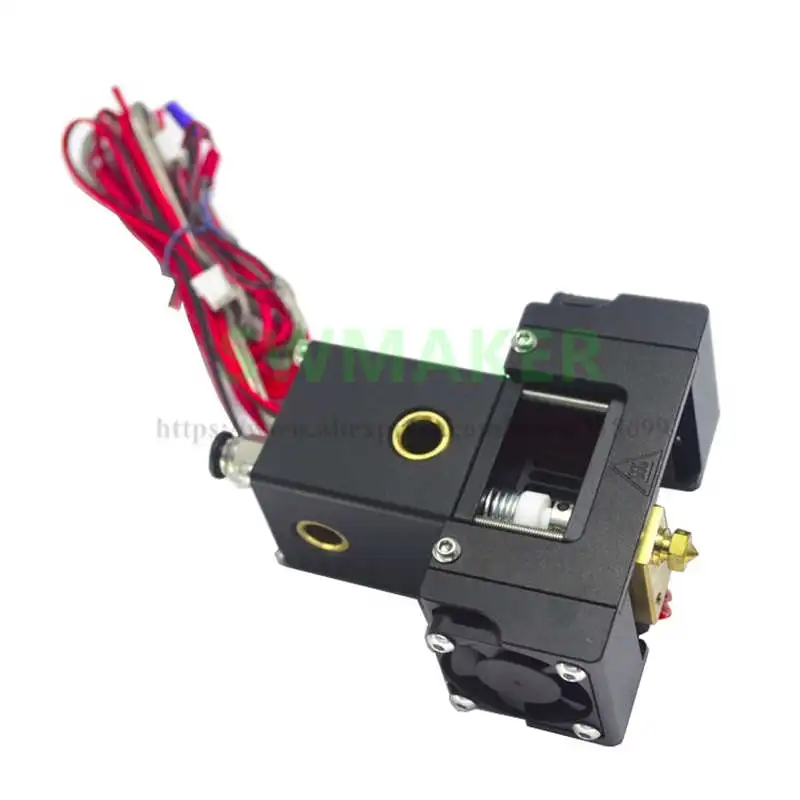 W całości metalowy hotend Ultimaker 2+ z nowym typem bezszwowego kanału wentylatora do wytłaczarki części drukarki 3D