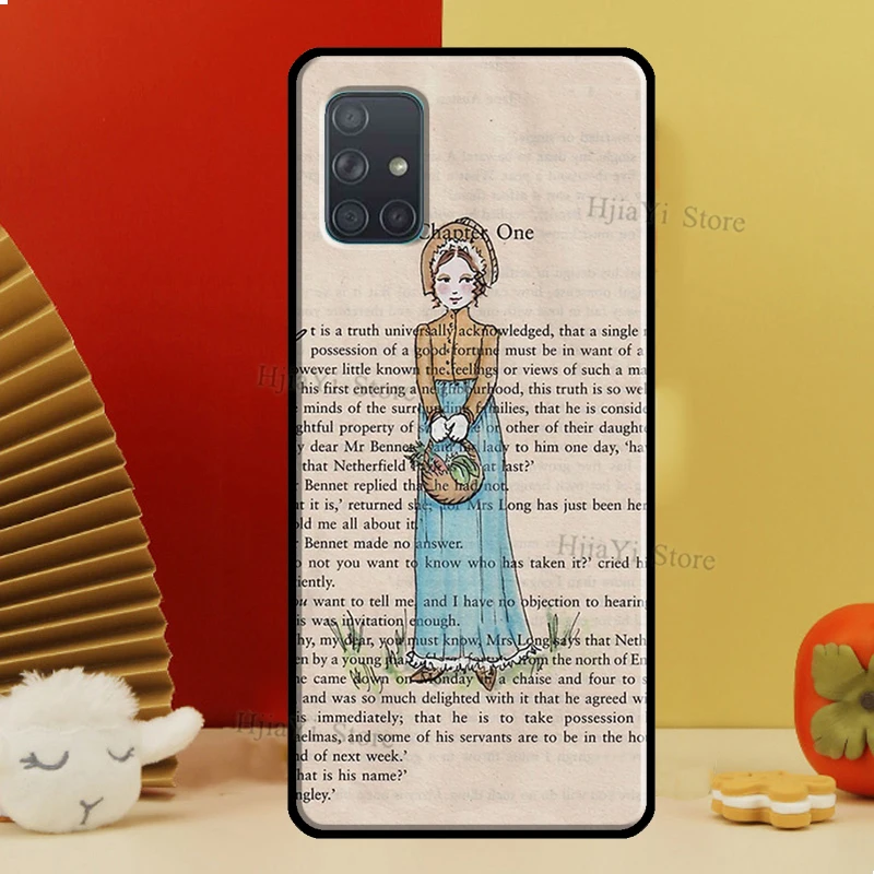 Pride And Prejudice Case For Samsung A54 A34 A14 A24 A12 A22 A32 A42 A52 A51 A71 A50 A70 A13 A23 A33 A53 Cover