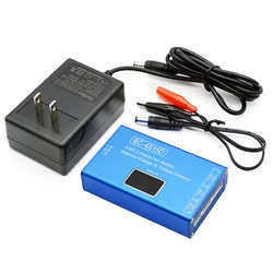 BC-4S15D 2-4S Lipo Battery Charger High-Precision Balance Charging with Voltage Display Metal Aluminum Shell for Airplane model