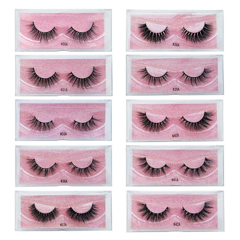 YSDO-Faux cils de vison 3D naturels, extension de cils, contaminants de maquillage, en vrac, dramatiques, vente en gros, 10 paires