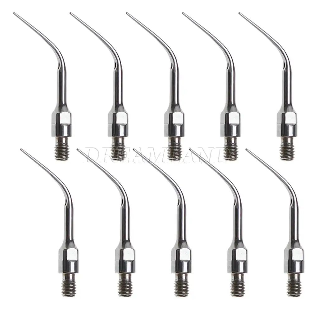 10pcs Dental Ultrasonic Piezon Scaler Perio Tips PS3 fit SIRONA Scaler Handpiece