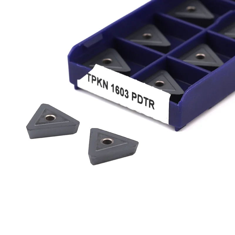 TPKR1603 TPKN1603 PDTR LT30 Carbide Milling Inserts CNC Lathe Metal Cutting Tools Original TPKR TPKN 1603 Blade Machine Tool