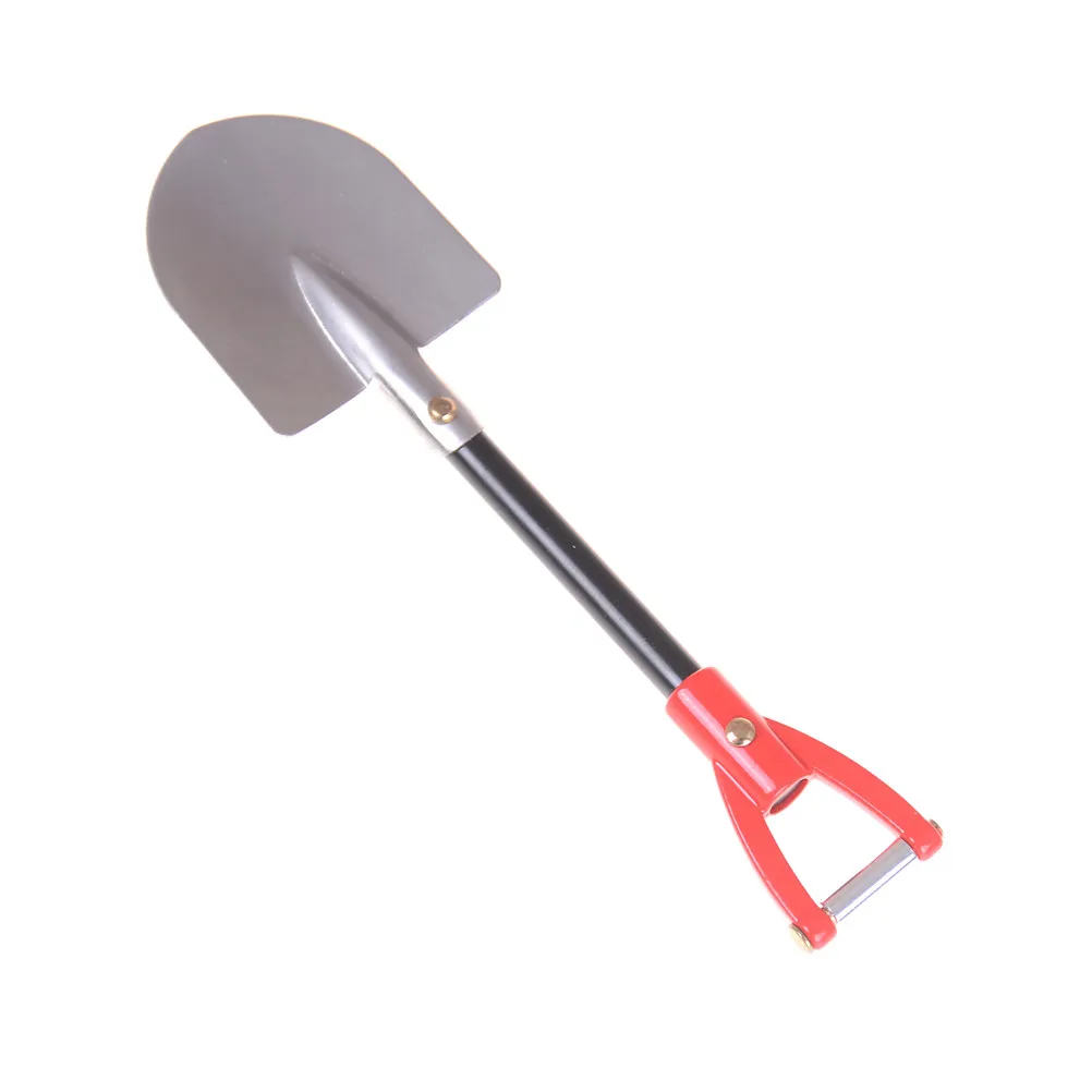 1PCS Total Length 105mm 1:10 Metal Scale Shovel For RC Climbing Truck Car Decorative Tools