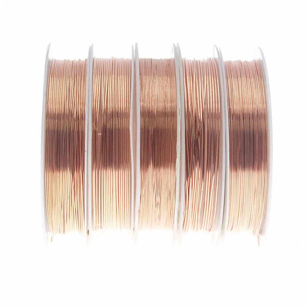 1-axis pure copper wire diameter 0.2 0.3 0.4 0.5 0.6 0.7 0.8 1.0mm manual DIY connection copper wire