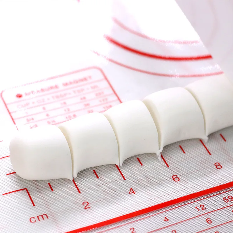 50*70 ซม.หนาพิเศษ Non Stick Baking Mat ซิลิโคน Kneading Pad แป้งพิซซ่า Rolling Pin Bakeware Gadgets ครัวอุปกรณ์เสริม