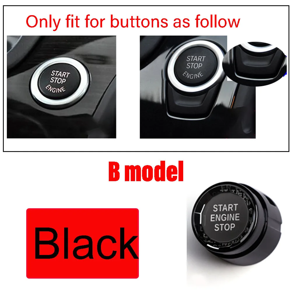 Auto Styling Für BMW 1 2 3 4 5 6 7 Serie F20 F21 F22 F23 F30 F34 F10 F18 F12 F07 F01 F02 MOTOR START STOP Schalter Taste Aufkleber