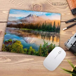 Beach Palm Island Background Anti-Slip Gaming Speed MousePad 180x220x2mm Cool Design Table Mat Player Rubber Laptop