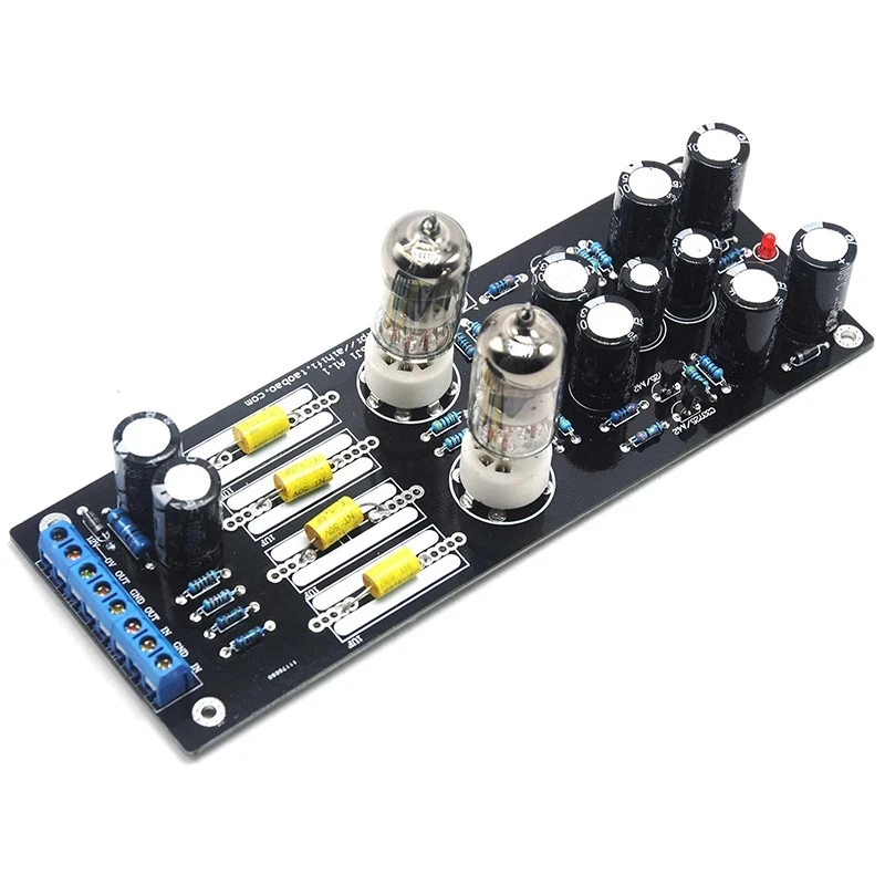 6J1 Valve Pre-Amp Tube PreAmplifier Kit Assembled Board Audio DIY