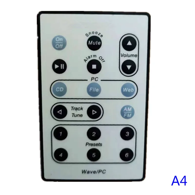 

Remote Control suitable for bose Wave/PC Disc Player