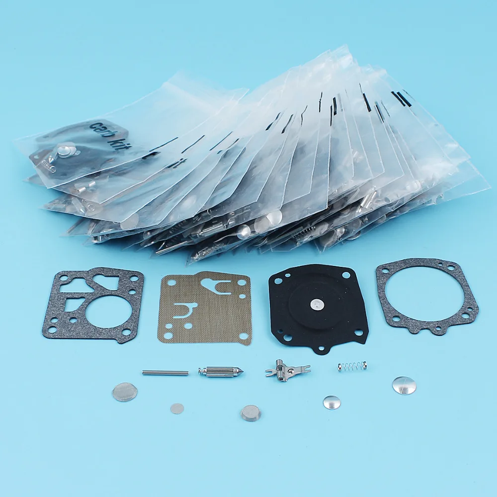 Imagem -02 - Kit de Reparo do Carburador Diafragma para Husqvarna 61 66 Peças Lote 20 266 268 272 281 Jonsered 625 630 670 Motosserra Tillotson Rk23hs