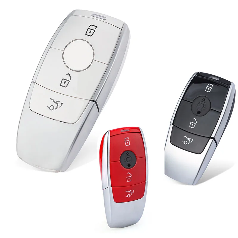 KEYECU  for Mercedes Benz  E Class E43 E300 E400 W213 2018 S Class Replacement Keyless Smart remote Key Shell Case Cover Fob