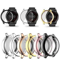 TPU Soft Screen Glass Protector Case Shell Frame For Garmin Vivoactive 4/4S Venu 2/2S 40mm 45mm Bumper Vivoactive4 Venu2 Cover