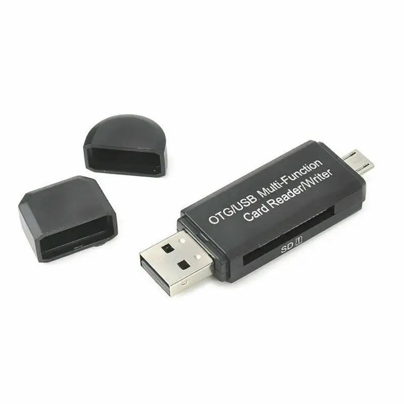 New USB 2.0 SD Memory Card Reader Adapter SDHC SDXC MMC Micro Mobile T-FLASH Micro USB For Cellphone