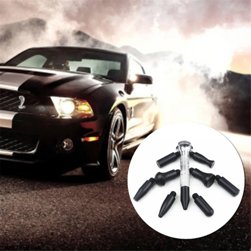 Car Dent Repair Kit Portable Auto Body Panel Dent Repair Portable Flattening Car Tap Down Pen Hail Removal Car Repair Tools