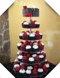 

kids party supplies!Hot !6 Tier Round Acrylic Cupcake Stand Wedding Party High Supply Craft Decor Display decoration