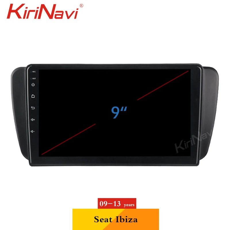 KiriNavi Android 13 Car Radio For Seat Ibiza 6j Car DVD Player Auto GPS Navigation Radio Automotivo 4G Stereo DSP WIFI 2009-2013