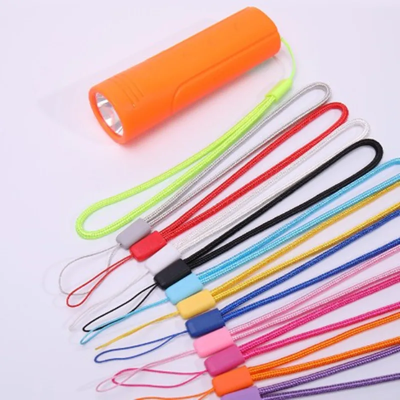 50 szt. 17,5 cm pasek na nadgarstek nylonowe smycze sznurek do dysków flash USB, kluczy, identyfikator, lekkie odpinane smycze