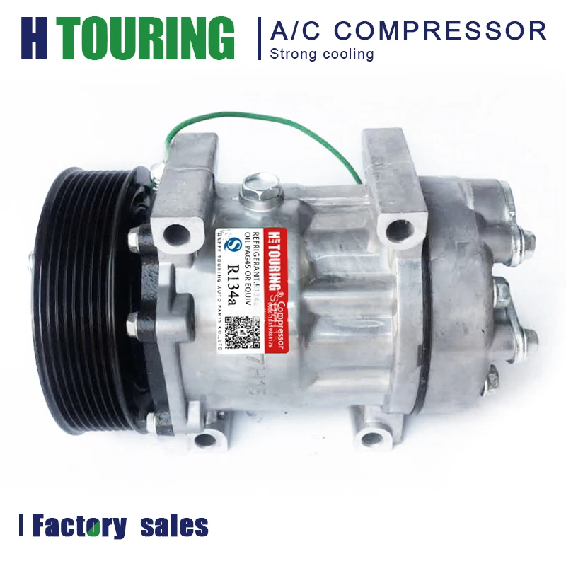 

SD7H15 Auto AC Compressor For Freightliner & Volvo Trucks -Sanden 4776 4421 4482 ABPN83304113 ABPN83304772 85100876 ABPN83304553