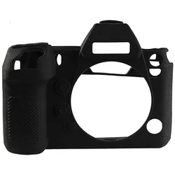 For LUMIX DC-S1 S1R Silicone Cover For Panasonic LUMIX DC-S1R S1 Camera Cover High Grade Litchi Texture Silicone Camera Case