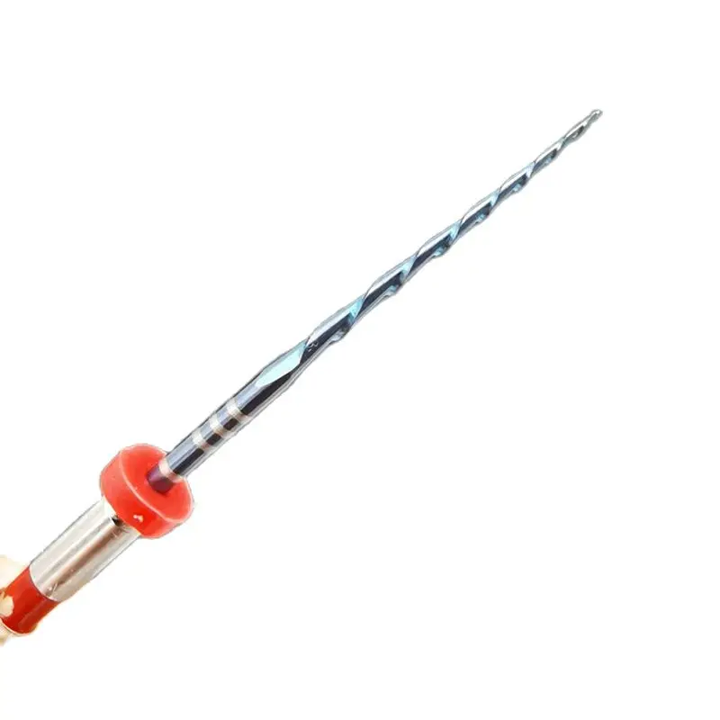 R25 31Mm Vergelden Bestanden Dental Blauw Warmte Activering Bestand Vergeldende Motion Niti Bestanden Tandarts Endodontische Behandeling Gereedschap