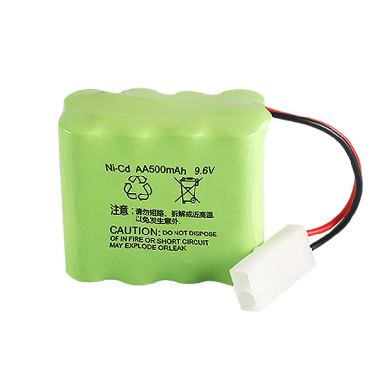 Batería ni-cd de 9,6 V y 500mAh para Huanqi 781/782, pila de tanque de control remoto, pilas AA de 9,6 V y 500mAh