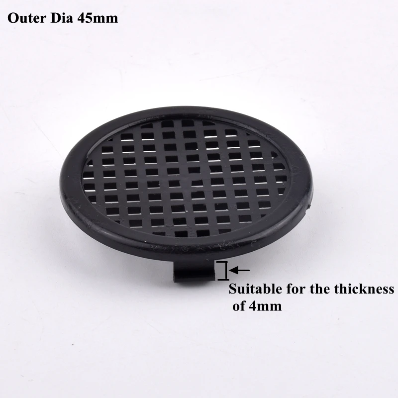 1pc 45mm 65mm Round Hole Filter Mesh Aquarium Fish Tank Side Filter Screen Water Tank Purification Sewer Drainage Cover Net