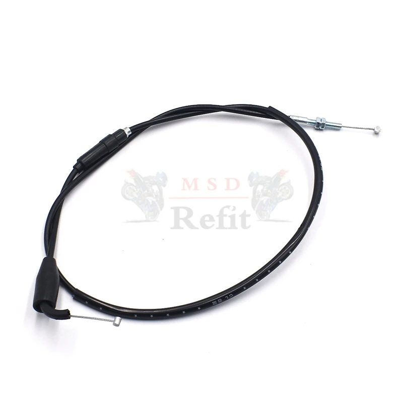 For yamaha XT225 Accelerator pull on the rope 1980-1999 XT 225 Motorcycle throttle Cable Rope Steel Wire Pull Line