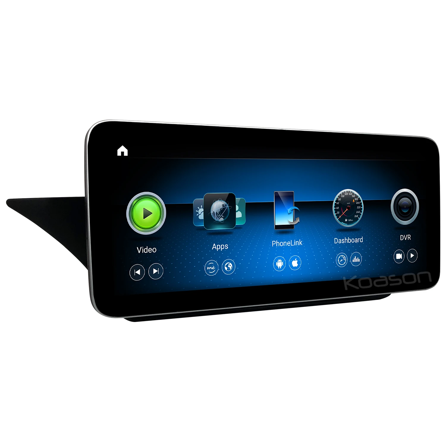 Koason Android13 12.3inch Screen Upgrade Carplay Multimedia Player GPS Navigation For Mercedes Benz E Class W212 S212 2009-17