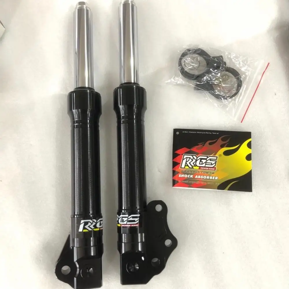 JISO Front Forks For JOG50 JOG90 340mm RRGS Racing Perfomance BWSP Parts Modified Shock Absorbers