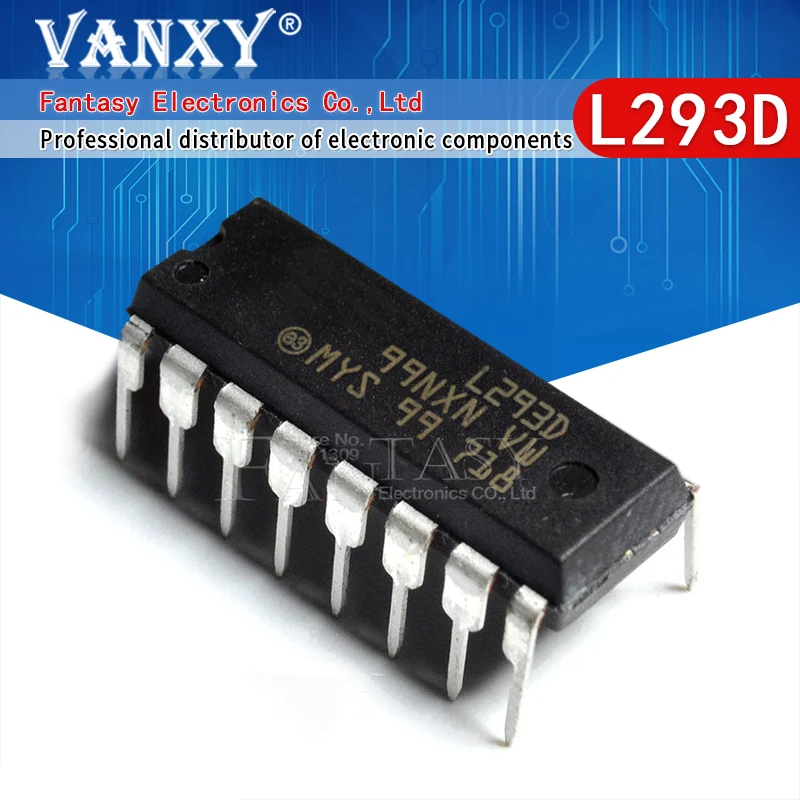 5 sztuk L293D DIP16 L293 DIP 293D DIP-16 L293B L293DD SOP-20 L297N DIP-20 SOP L297 L297D