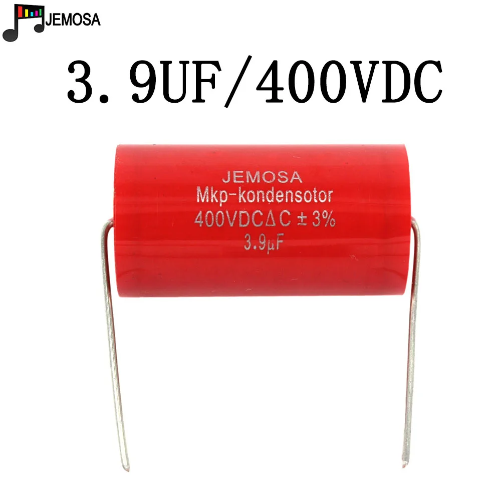 

Audiophiler Axial MKP Capacitor 3.9UF 400V DC Coupling Divider HIFI Grade Audio Capacitor 3.9UF 400V For Tube Guitar Amplifier