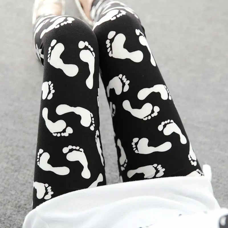 Legging CHSDCSI Celana Pensil Legging Elastis Pinggang Tinggi Olahraga Print Warna-warni Wanita Fitness Celana Push Up