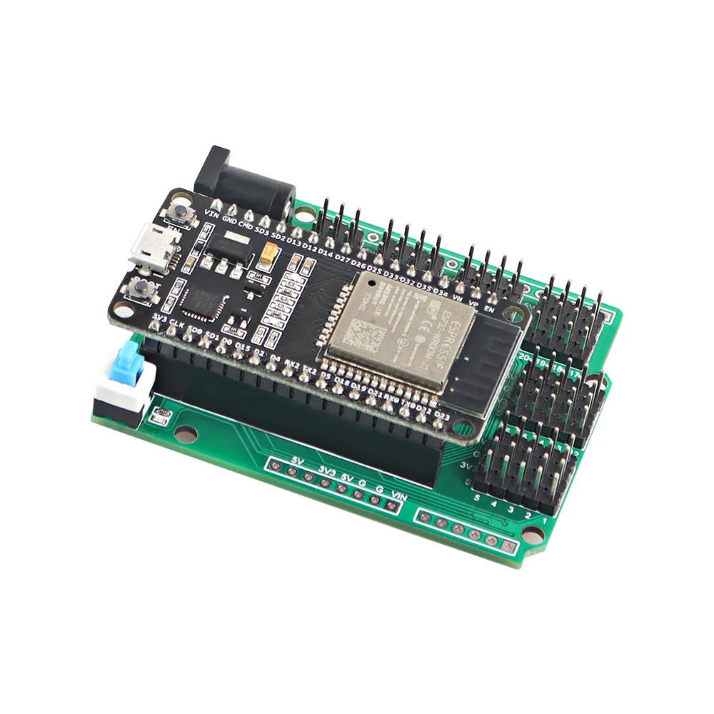 Zhiyitech ESP32-V1 Shield for Arduino ESP32 Wroom Core Board, ESP32-Starter Kit For Arduino Project