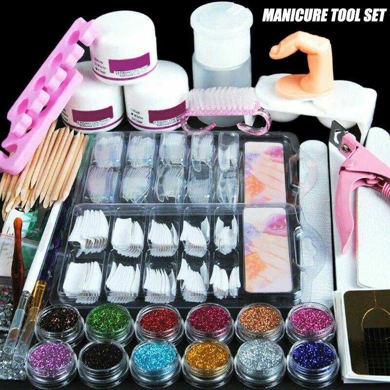 Kit de herramientas de decoración de uñas para mujer, accesorios de cepillo de decoración DIY, pegatina de uñas, nuevo, caliente, SMR88