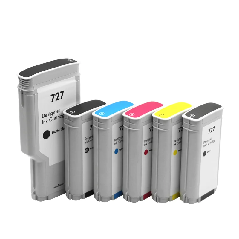 Imagem -02 - Civoprint para hp 727 Hp727 Cartucho de Tinta Compatível com Tinta Completa para hp Designjet T920 T930 T1530 T2500 T2530