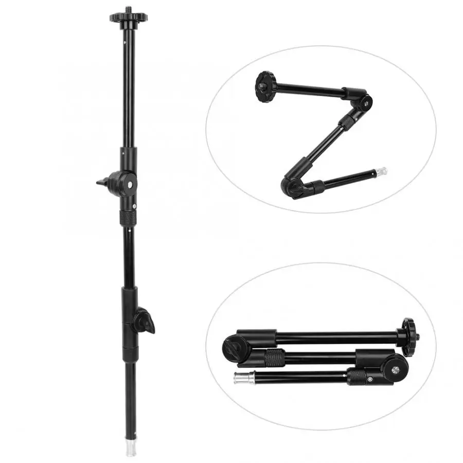 3 abschnitt Einstellbare Magic Arm Gelenk Universal Verlängerung Halterung Mit 1/4 "3/8" Gewinde Für Dslr Kamera Telefon Taschenlampe