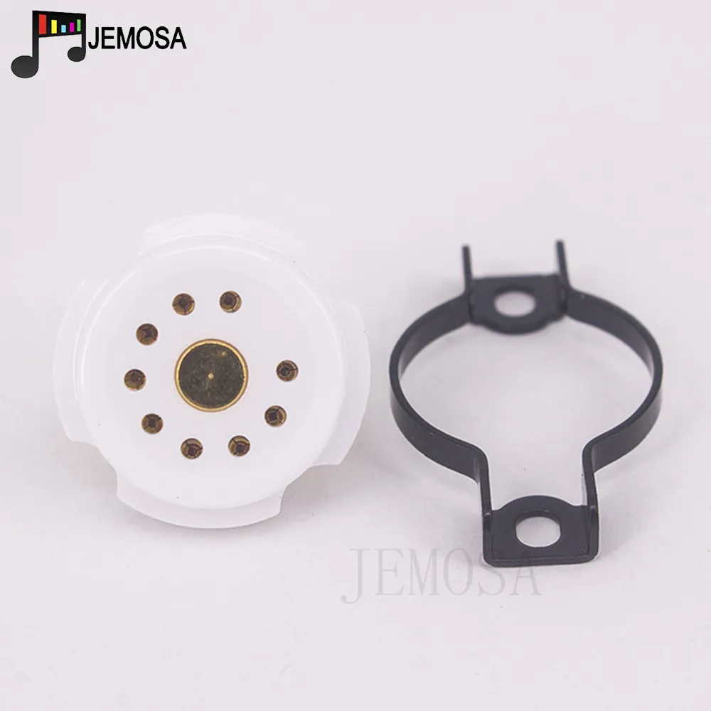 ท่อ9Pin เซรามิก eizz สำหรับ12AU7 ECC82 ECC83 EL84 12AX7 ECC88สูญญากาศ7199หลอดไฮไฟเครื่องขยายเสียงวินเทจ