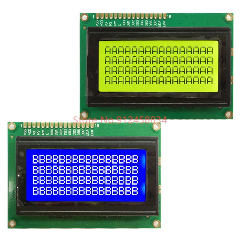 1604 16X4 Lcd Display Module 87*60Cm