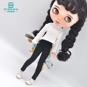Passt Blyth Azone OB22 OB24 Puppen Zoll süßer Farbkragenpullover, Leggings 10 Hauptverkäufe Troks Puppe - №5
