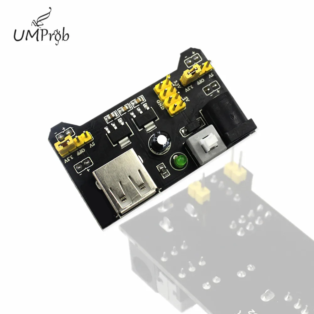 DC 3.3V / 5V MB102 Power Supply Module Voltage Regulator Breadboard for Arduino DIY Kit