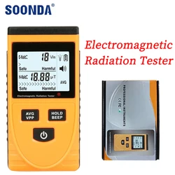 Electromagnetic Field Radiation Detector Tester Emf Meter Counter Emission Dosimeter Computer Electric Field Magnetic Field Dosi