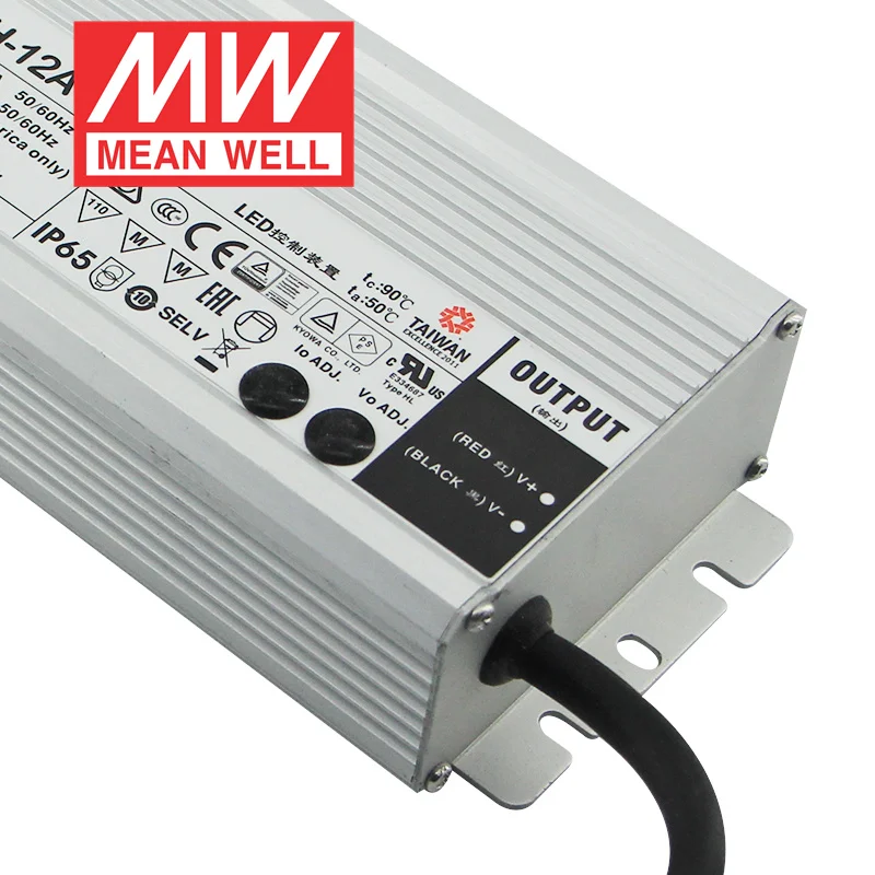 Mean Well HLG Switching LED Driver Power Supply HLG-320H-24A HLG-240H-24A Single Output 320W 240W 24V