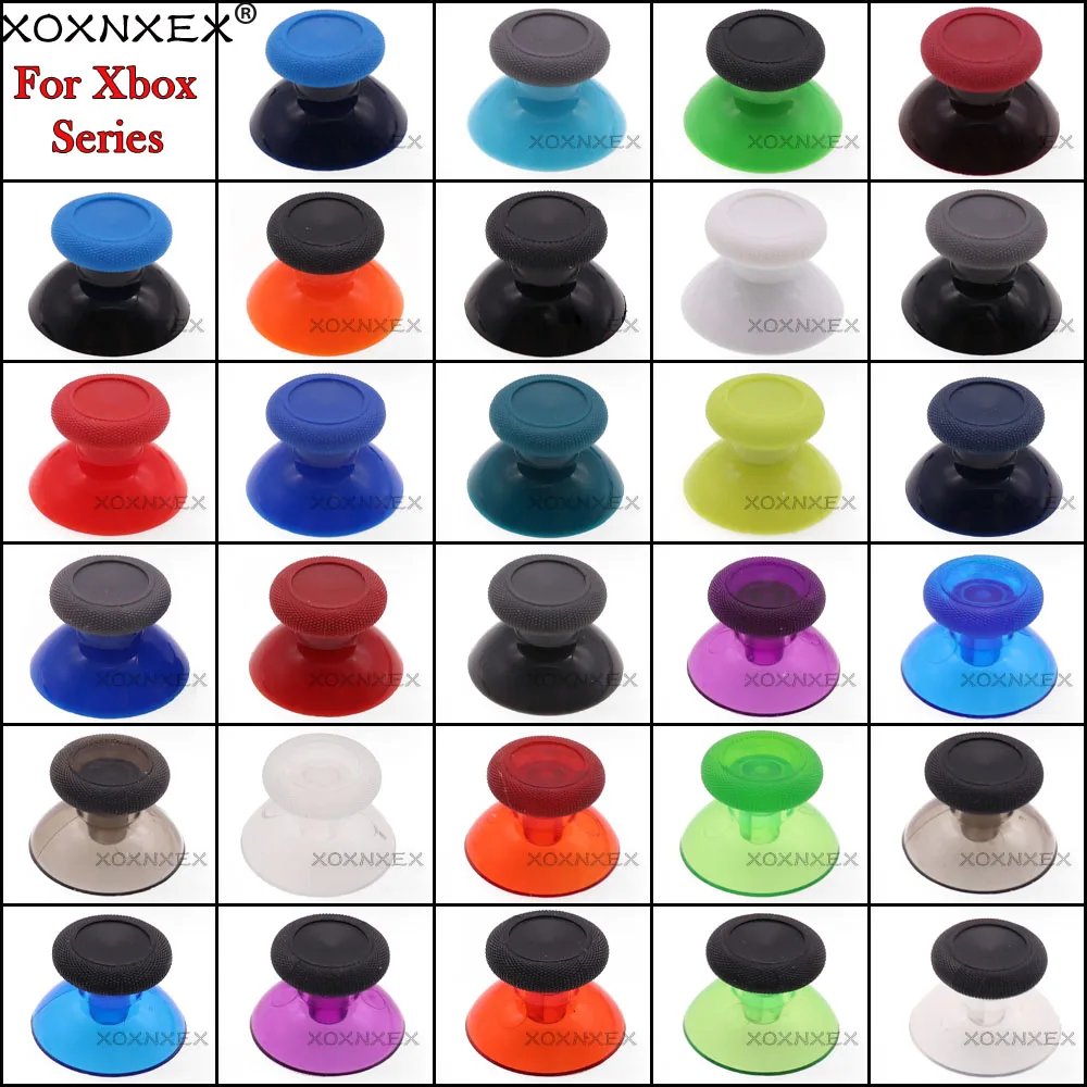 XOXNXEX 2pcs for Microsoft XBox series S X Controller 3D Analog Thumb Sticks Grip Joystick Cap Mushroom ThumbSticks