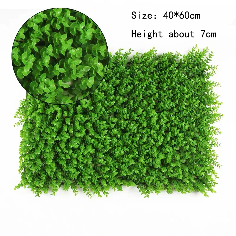 40x60cm Artificial Green Plant Lawns Carpet for Home Wall decoration