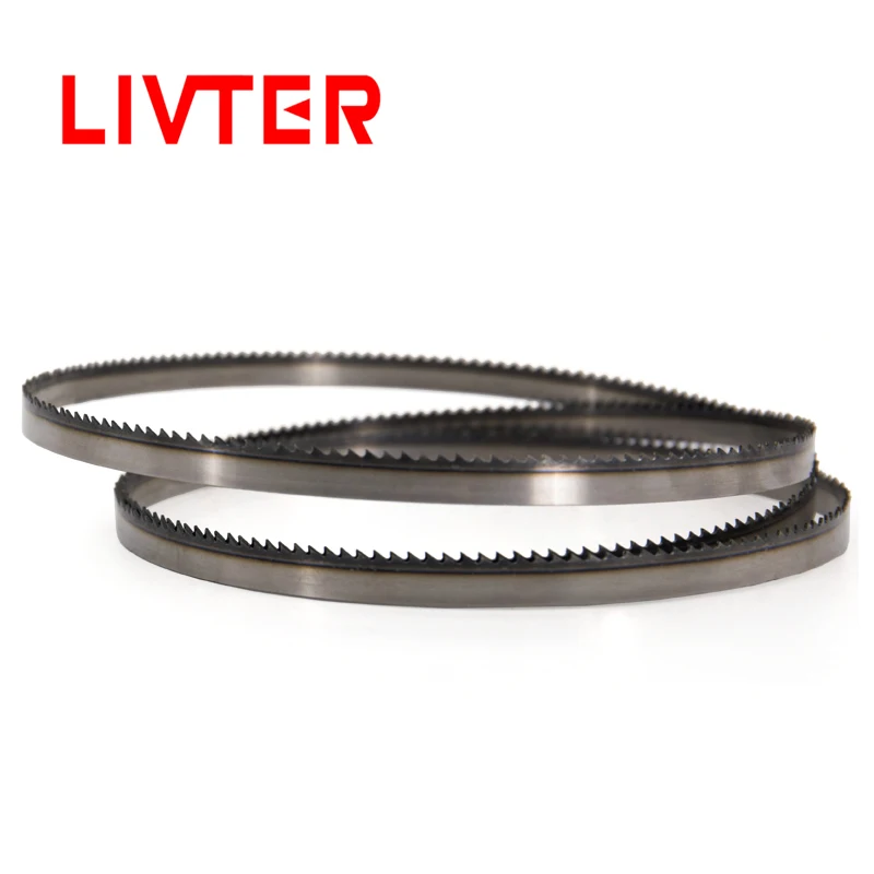 Best sale band saw blade LIVTER 1425x6.35mm x 0.35 hardened teeth tipped woodworking tools for cutting wood TPI 6 10 14