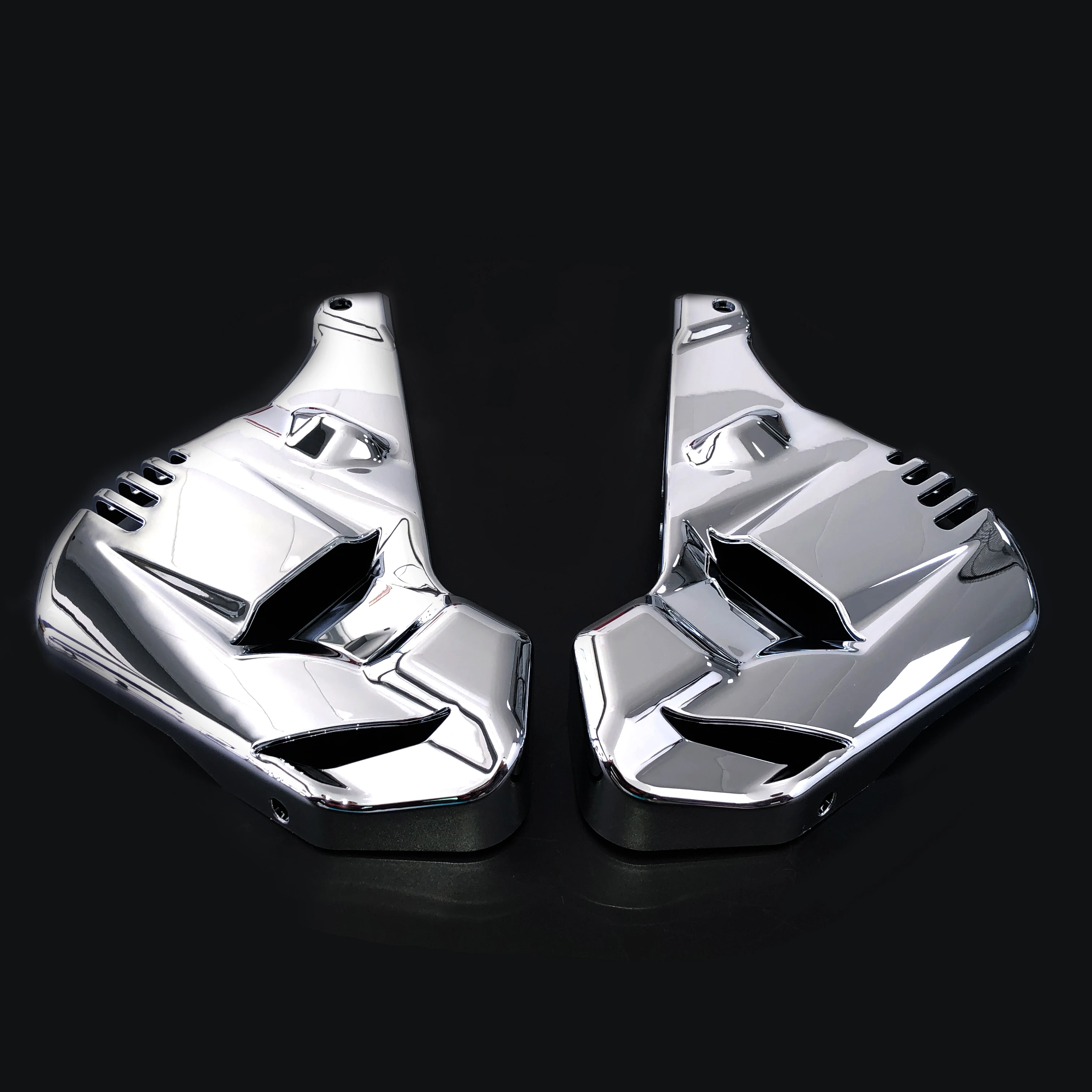 Brake Cover Caliper Device Brake Decoration Front Fork Cover For Honda Gold Wing GL1800 GL1800B F6B 2018-2023 ABS Chrome Plated