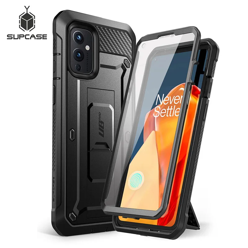 SUPCASE For OnePlus 9 Case 5G (NA Version) UB Pro Full-Body Rugged Holster Cover with Built-in Screen Protector & Kickstand