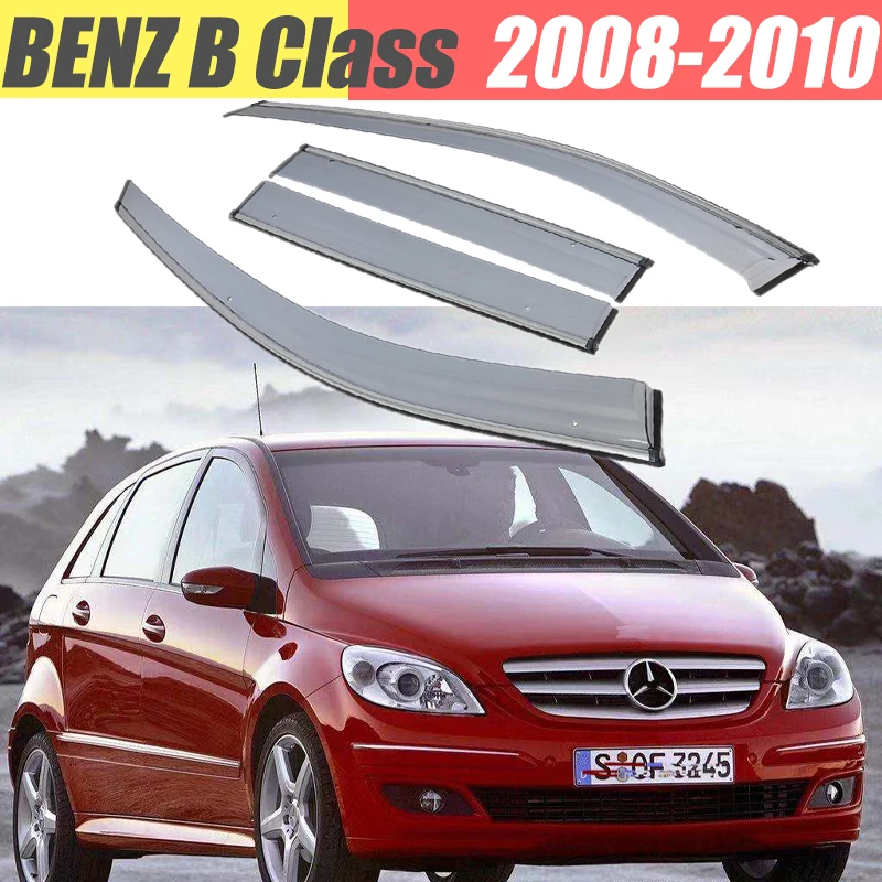 

Козырек от дождя и ветра для Benz B Class B180 B200 B220 B250 B260 W246, козырек от дыма и ветра для окон, 4 шт./1 комплект 2008-2020